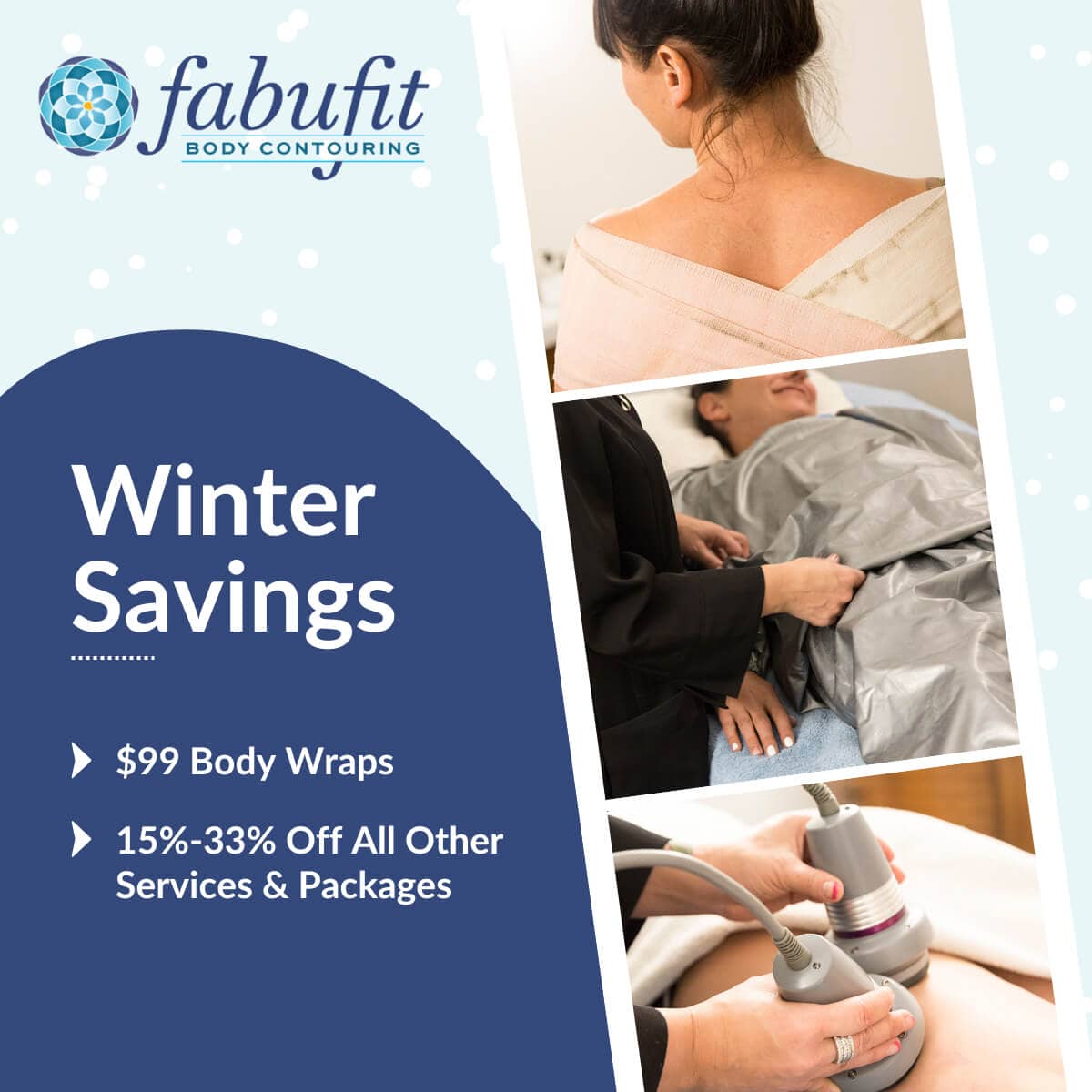 Winter Savings on All Fabufit Services: Body Wraps, Juvanesse & More